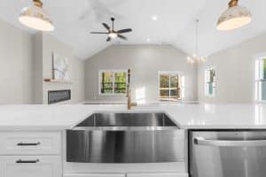 Contemporary Style Bath Design image by Guthrie Kitchen & Bath Plus Contemporary Style Bath Design countertops 1