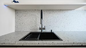 Contemporary Style Bath Design image by Guthrie Kitchen & Bath Plus Pick a Countertop That Survives Your Cooking featured image