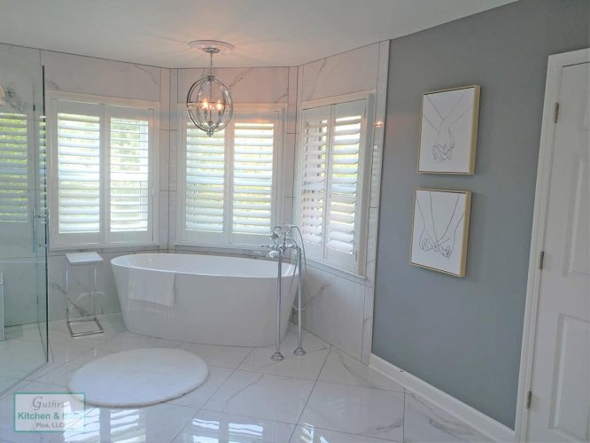large master bath design
